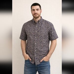 Natural Issue Men's Cotton Shirt, EUC